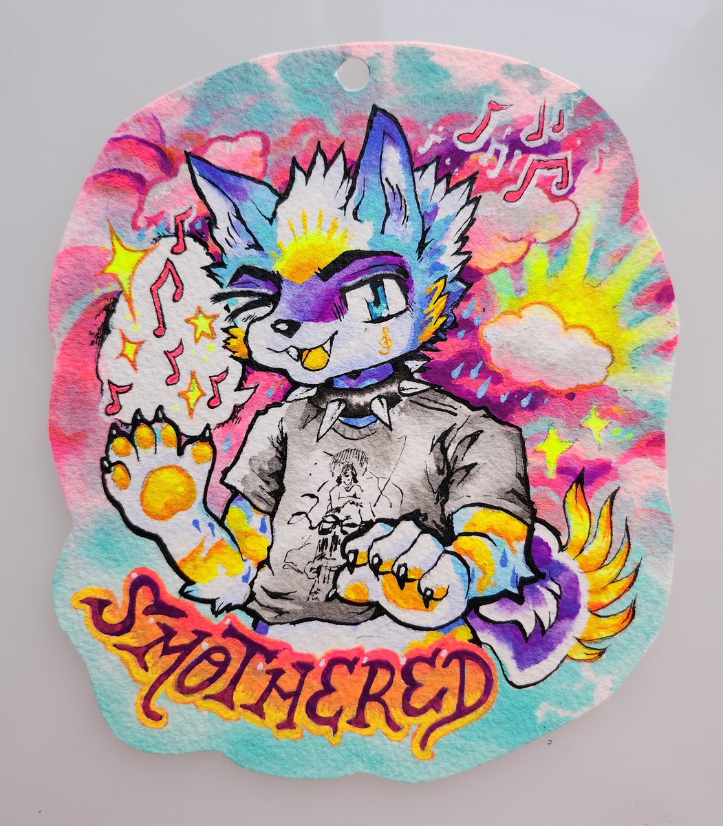 Badge for legend <a href="/StudioScheppen/">✨Scheppen!</a> ☀️🌈  These badges were so fun, making a form for the next round 🧡