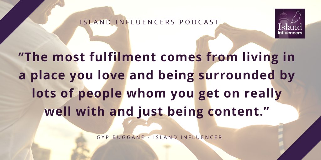 #IslandInfluencer Gup Buggane Ep 116 celebrates the vibrant music scene on the #IsleofMan. Hear his life story today thorntonfs.com/island-influen… or on your fave #podcast app.