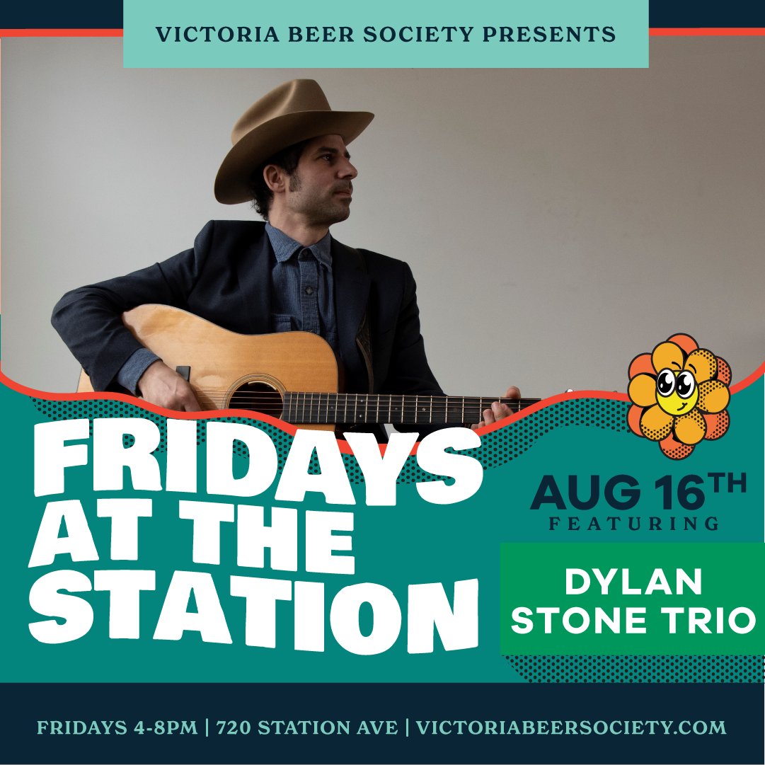 🤩🍺🎶 If you're looking for some excitement this weekend, check out #FridaysAtTheStation at #LangfordStation for live entertainment, shopping from local vendors, and lots of tasty food trucks. 

This week enjoy live music from Dylan Stone Trio! 🎸

#yyjevents #victoriaevents