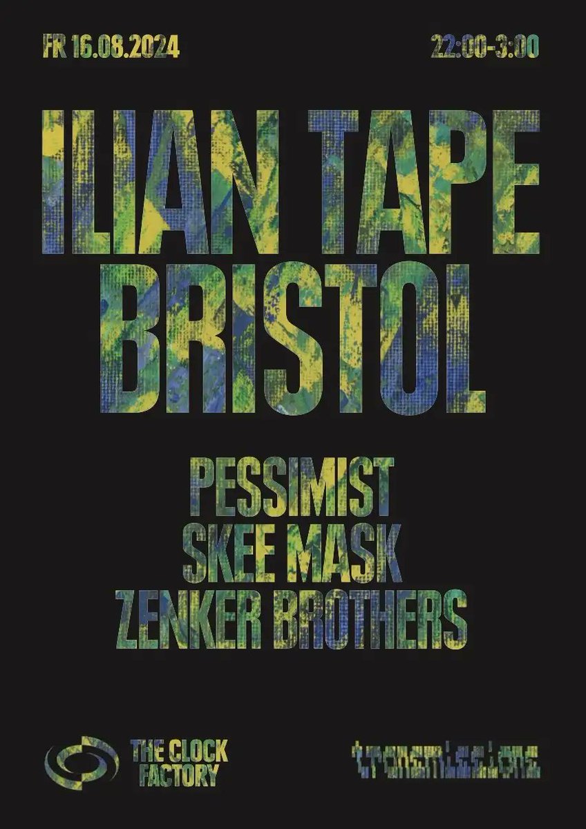 sk33mask's tweet photo. playing 2 shows / 3 sets in the UK this weekend, all together with some @IlianTape folks 🪐 https://t.co/XAGUVRAuXB