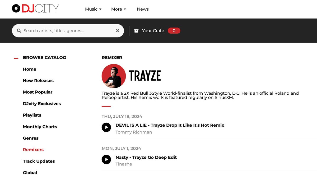 here's my July exclusives on @djcity - make sure you tap in over there, I'm dropping August exclusives SOON!