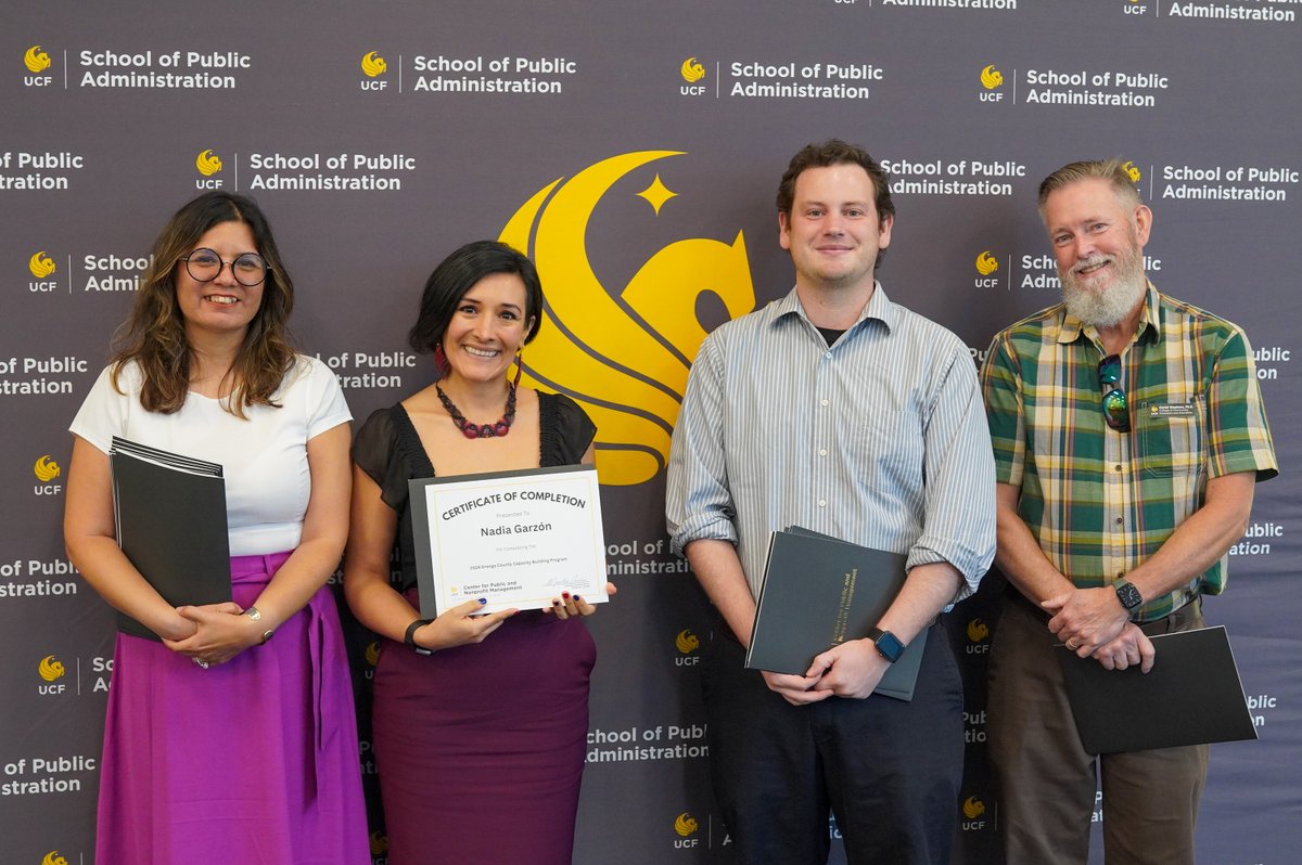 UCF Center for Public and Nonprofit Management tweet media