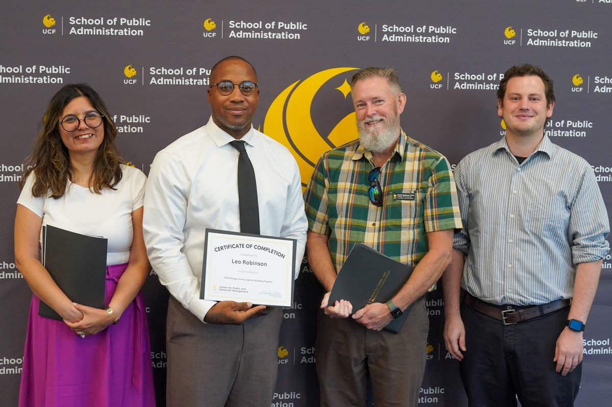 UCF Center for Public and Nonprofit Management tweet media