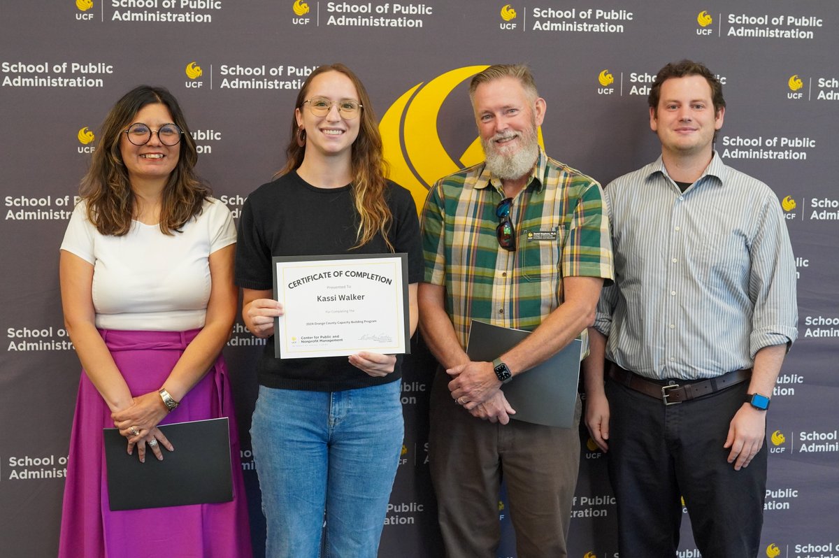 UCF Center for Public and Nonprofit Management tweet media