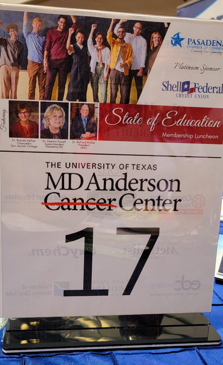 Luvelyo's tweet image. I'm doubly excited to celebrate @ChamberPasadena and their efforts to promote community growth & education, all while spending some time at @UHClearLake as an Alumni.
#EndCancer