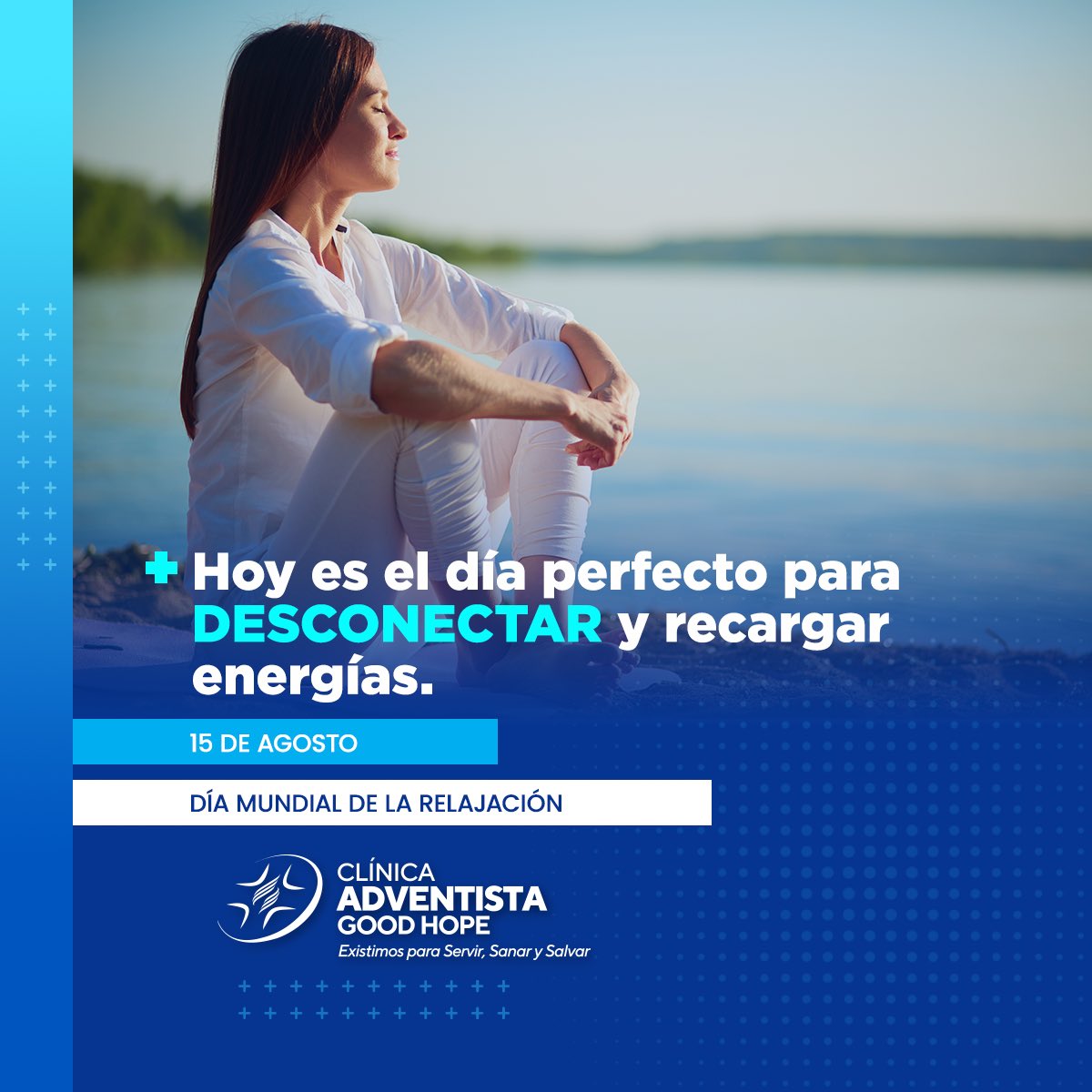 ✨ Hoy, en el Día Mundial de la Relajación, recordemos la importancia de hacer una pausa y cuidar de nuestra salud mental. 

Unos minutos de relajación pueden hacer maravillas para el cuerpo y la mente. 🌿 

#DíaDeLaRelajación #SaludMental #CuidaTuCuerpo