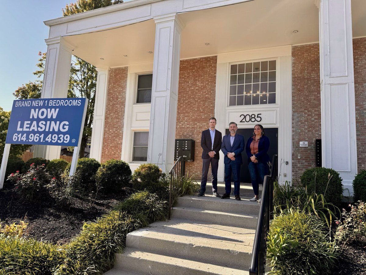 RepMikeCarey's tweet photo. Opportunity zones work. 

Yesterday, we visited New City Homes’s Hilltop complex, a 55+ senior living facility which received $1M in renovations thanks to OZ incentives. https://t.co/XcmD9Kedd5