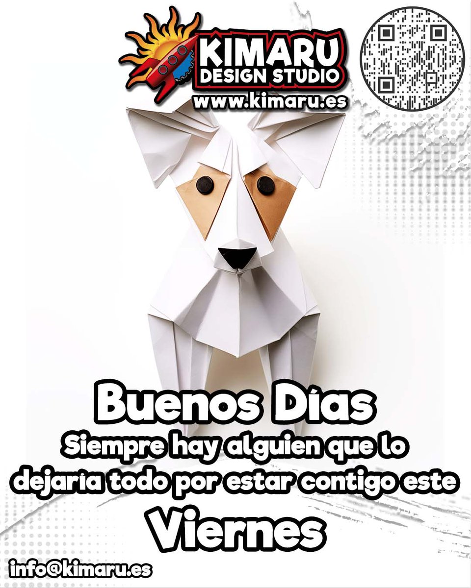 kimaru_es's tweet photo. ¡Buenos Días!
¡Siempre hay alguien que lo dejaría todo por estar contigo este Viernes! 🐺🐼🐶🐶😍🚀🖖

#BuenosDias #BuenosDiasMundo #BuenosDías #BuenosDiasATodos #diseñografico #diseño #rodadebara #diseñoweb #elvendrell #graphicdesigner #tarragona #barcelona #graphicdesign https://t.co/BwXkjFgddo