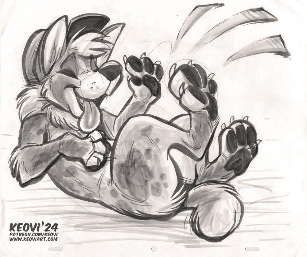 KeoviArt's tweet image. One of two Animation Paper Sketches I drew for Blues!