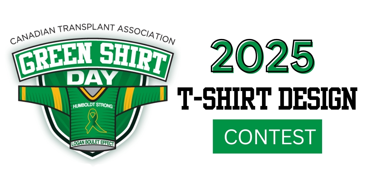 GreenShirtDay's tweet photo. 🎨🌟 Calling all organ donors, recipients, living donors, patients waiting, and donor family members with a passion for art! 🌟🎨

We are beyond excited to announce the Green Shirt Day 2025 Design Contest! This is YOUR chance to have your artwork featured on the official Green Shirt Day t-shirt and more. 🖌️✨

In honour of the #LoganBouletEffect and the inspiring legacy of Humboldt Broncos’ Logan Boulet, who moved hundreds of thousands of Canadians to register as organ donors, we invite YOU to contribute to this incredible cause. 💚

Join us in spreading hope and inspiration through your creativity. Be a part of Green Shirt Day 2025 and leave your mark on this remarkable movement! 💫

🚨 Cash Prize: $1000.00 + GSD Merch 🚨 
📅Deadline: October 4, 2024
#GreenShirtDay #OrganDonorAwareness #OrganDonor #BeInspired #DesignContest #LoganBouletLegacy #MakeYourMark 

https://t.co/LdbTGEeSrk