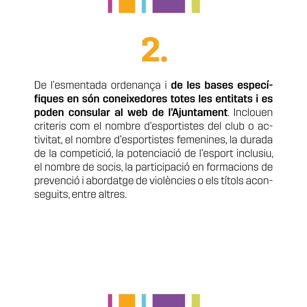 BorgesxlaRep's tweet photo. Aquest any és el primer any en què s’ha intentat posar un ordre, des de la màxima transparència i neutralitat, i no deixar marge a discrecionalitats o simpaties/antipaties. Fins al moment, no hi havia uns criteris en l’atorgament de les subvencions o, si hi eren, es desconeixien. https://t.co/PjGgJQsWA4