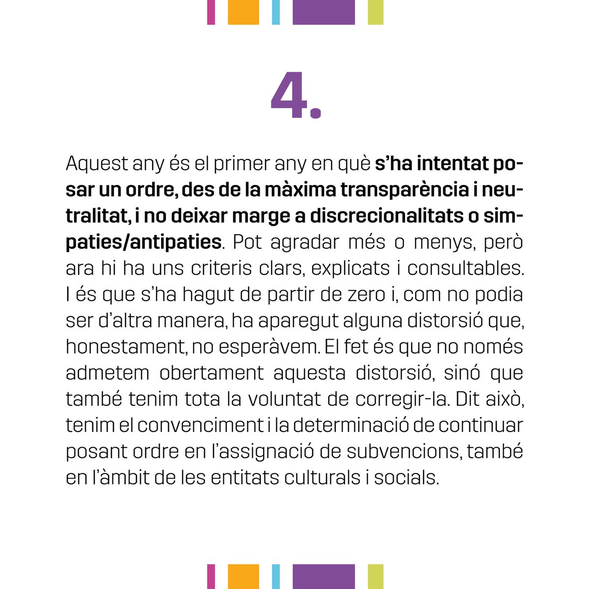 BorgesxlaRep's tweet photo. Esperem que Junts per les Borges expliqui quins eren els criteris exactes i objectivables, que es feien servir al seu moment, i on es poden consultar. https://t.co/dpF9LZr5qb