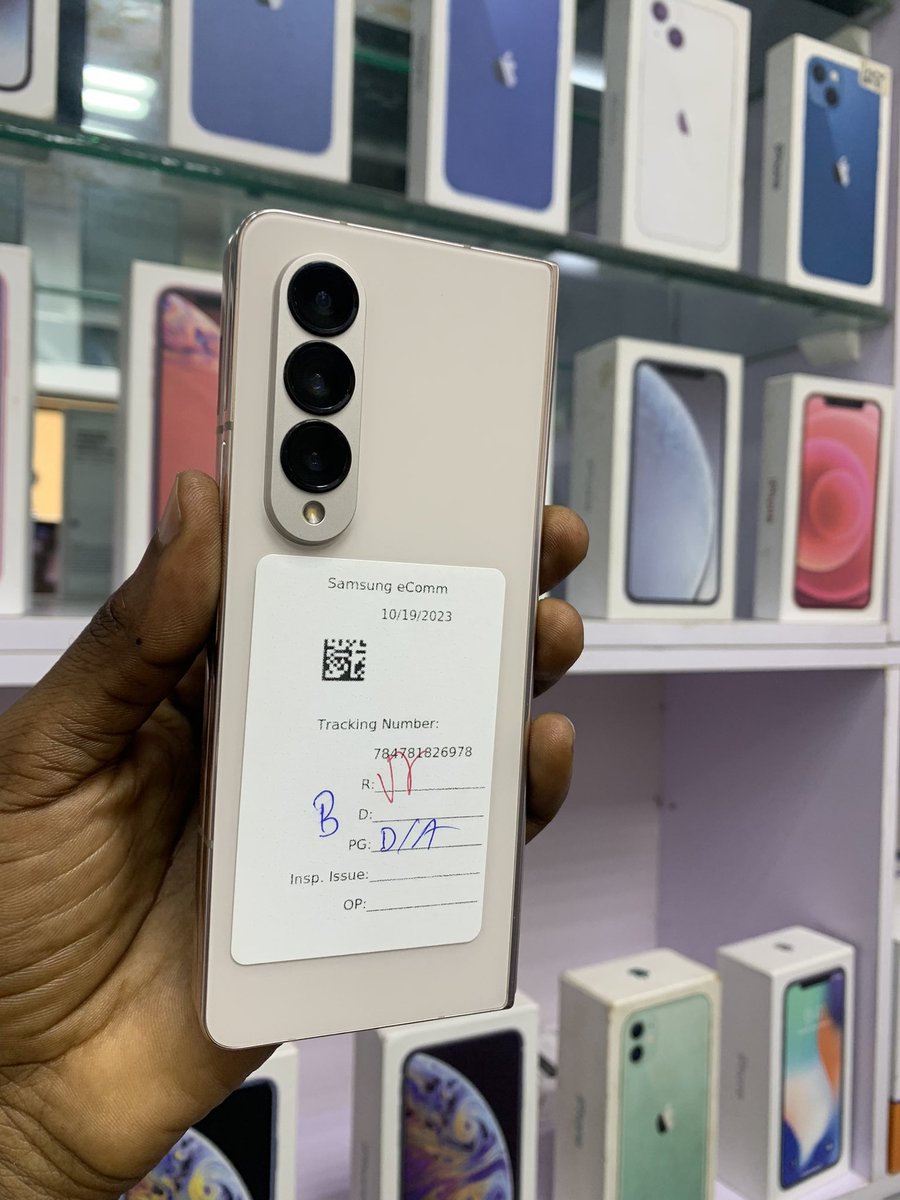 69_Phones's tweet photo. ⚠️GALAXY Z FOLD 3
⚠️CAPACITY 256gb
⚠️CONDITION UK 🇬🇧 1 Screen Only
⚠️PRICE 280,000
🕹️Kaduna
🚚 Nationwide
☎️ 08181103396
#edoinvasion Matawalle EFCC Orile Ganduje Deleted
https://t.co/xx2VtYGEgN https://t.co/doVcjncje5