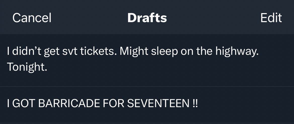 ShyHoseok_'s tweet photo. let’s see which one wins today #SEVENTEENTICKETS https://t.co/ncdrtYHi1M