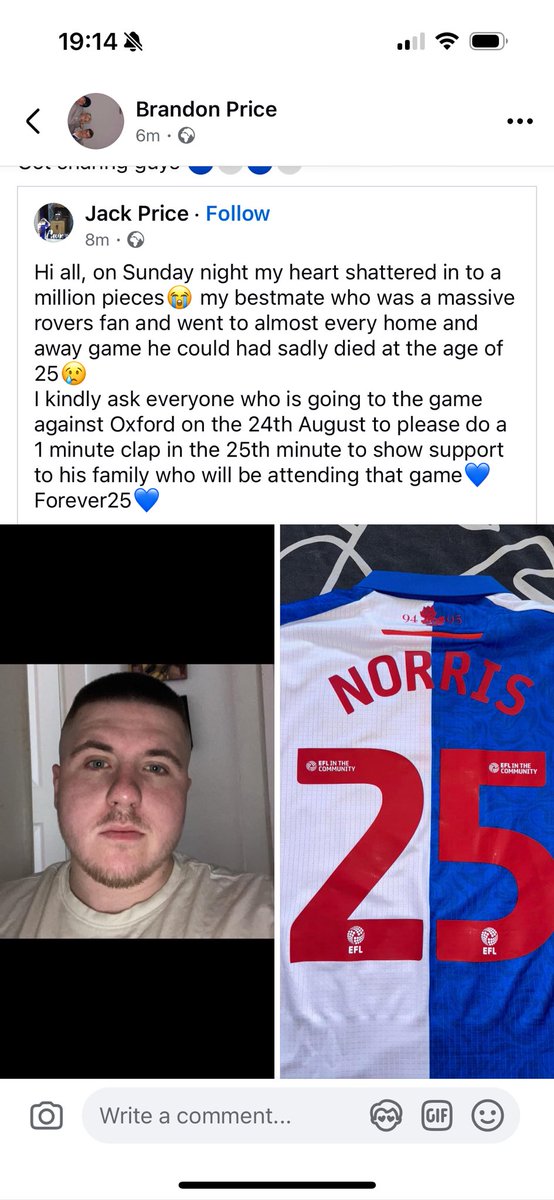 PriceyLaa's tweet photo. @Rovers @OUFCOfficial https://t.co/GggpK8ZZce