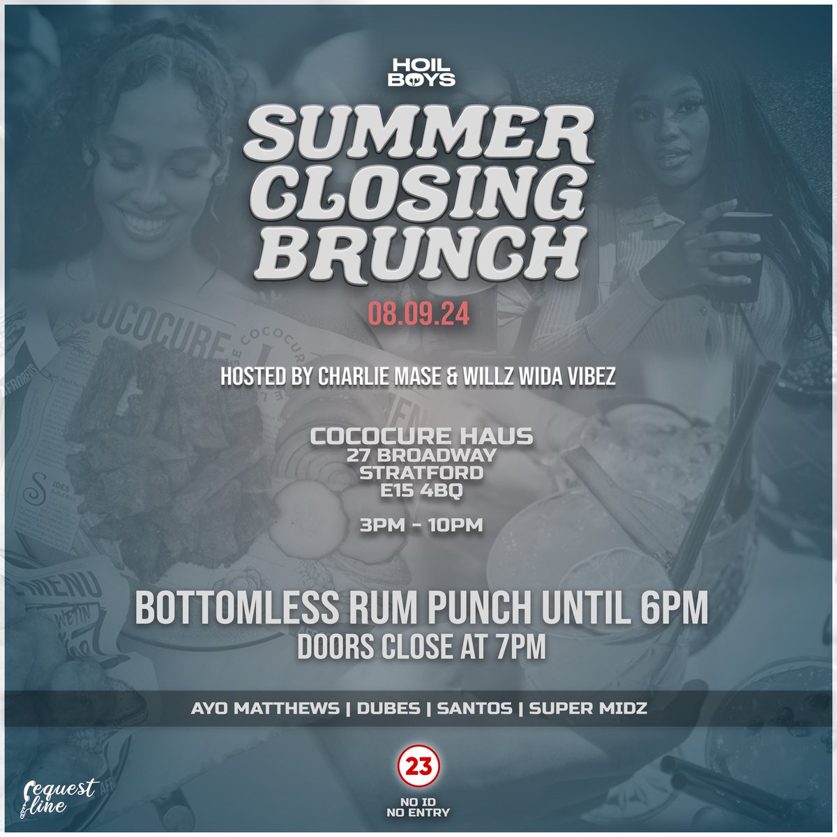 HOIL BOYS! END OF SUMMER BRUNCH PARTY! 🎉 😮‍💨  | TICKETS OUT NOW‼️ LINK IN BIO‼️