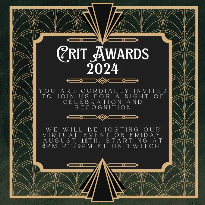 Image from CRIT Awards - π (@crit_awards)