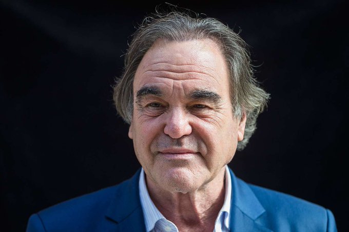 American film director Oliver Stone