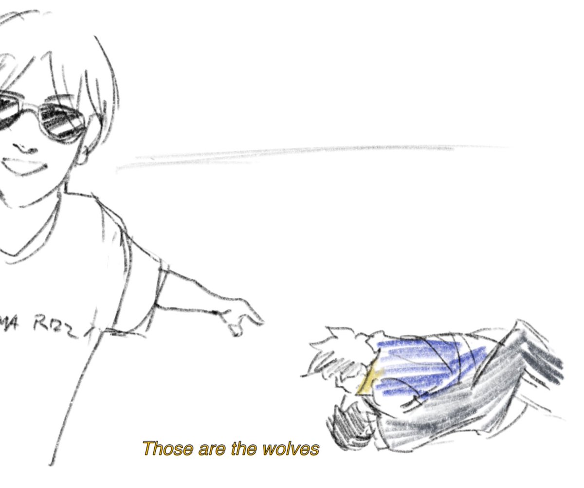 angebluee's tweet photo. Spikewood shitpost sketch #spikewood 
@Vashsthighs @squidthemayo https://t.co/g4D4LL9znX
