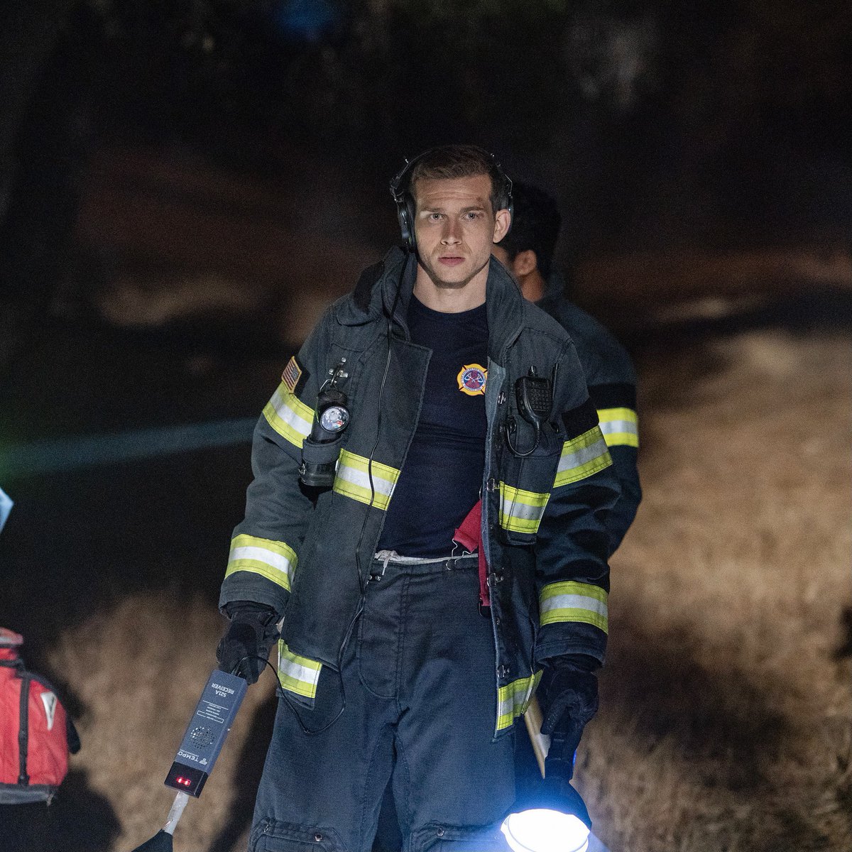 911TVNEWS's tweet photo. Buckley is always serving. 😌 #911onABC https://t.co/Y5V9RMgp2I