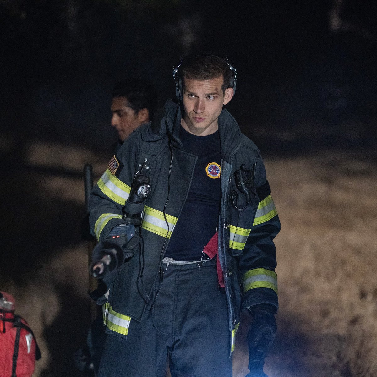 911TVNEWS's tweet photo. Buckley is always serving. 😌 #911onABC https://t.co/Y5V9RMgp2I