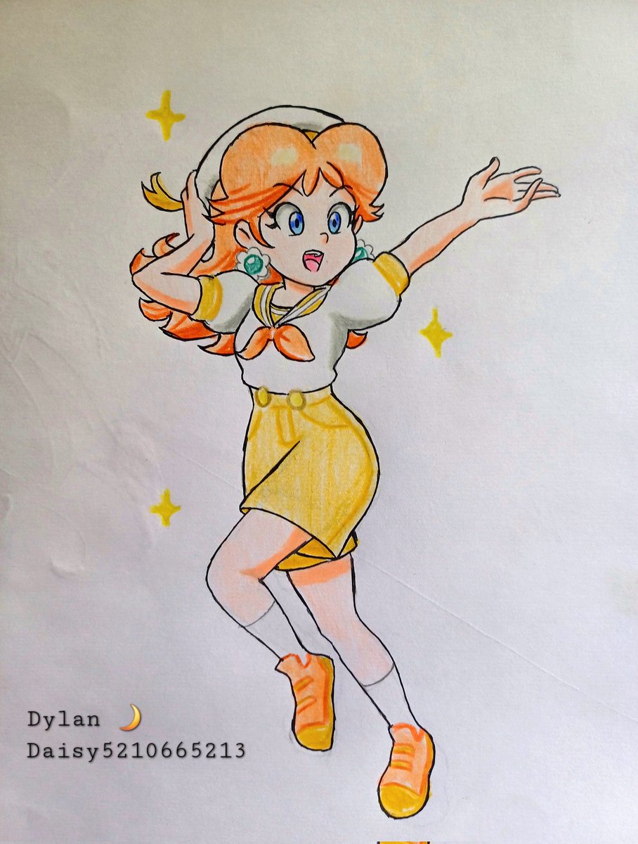 Well, I well, I'll start this project by drawing all of Daisy's