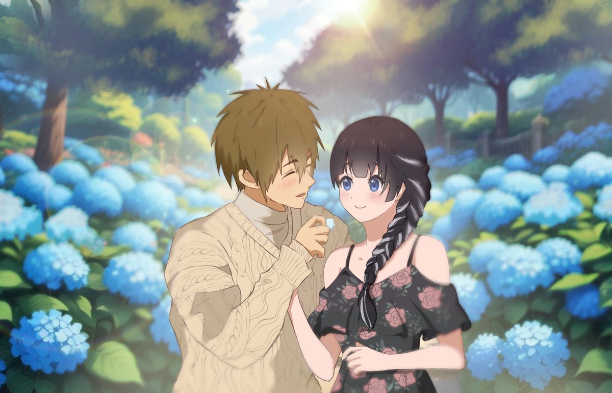 yamitsukicchi's tweet photo. 夢 yume// MakoYami💚🖤 

For : Yami chan❤️

I hope you keep that beautiful smile on your face, no matter what life throws at you. And I hope that you always feel loved and appreciated, because you deserve nothing less. 

Happy birthday, my beautiful girl😊❤️

-Your man, Makoto💚 https://t.co/FrkZfcMMBX