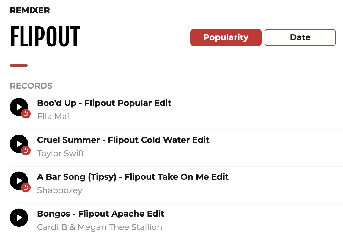 A couple of my patreon joints are on <a href="/DJcity/">DJcity</a> !
Bongos edit was a flop!! lolllllll