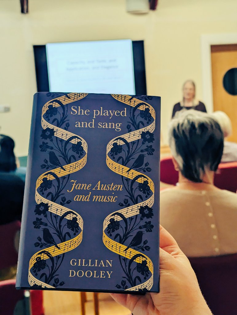 The Edinburgh Bookshop (@edinbookshop) on Twitter photo "Without music, life would be a blank to me.” Jane Austen, Emma
We're delighted to welcome <a href="/GillianMaryAdel/">Gillian Dooley</a> to talk about her book, SHE PLAYED AND SANG, Jane Austen and music.
We're all sitting comfortably and listening most ardently.
#Edinburgh #JaneAusten #BookEvent #Music "Without music, life would be a blank to me.” Jane Austen, Emma
We're delighted to welcome <a href="/GillianMaryAdel/">Gillian Dooley</a> to talk about her book, SHE PLAYED AND SANG, Jane Austen and music.
We're all sitting comfortably and listening most ardently.
#Edinburgh #JaneAusten #BookEvent #Music