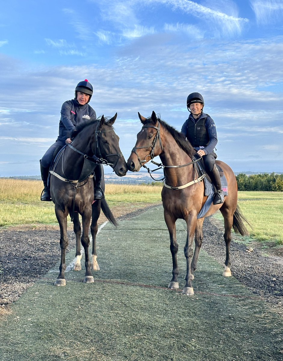 FOBRacing's tweet photo. With some of the team off during the jumps break, weβve brought out the big guns to ride this week
The esteemed trainer on Third Time Lucki and Sally on Steve the short Sliabh
#TeamFOB #RavenswellFarm https://t.co/Jhv0ZTvyE6
