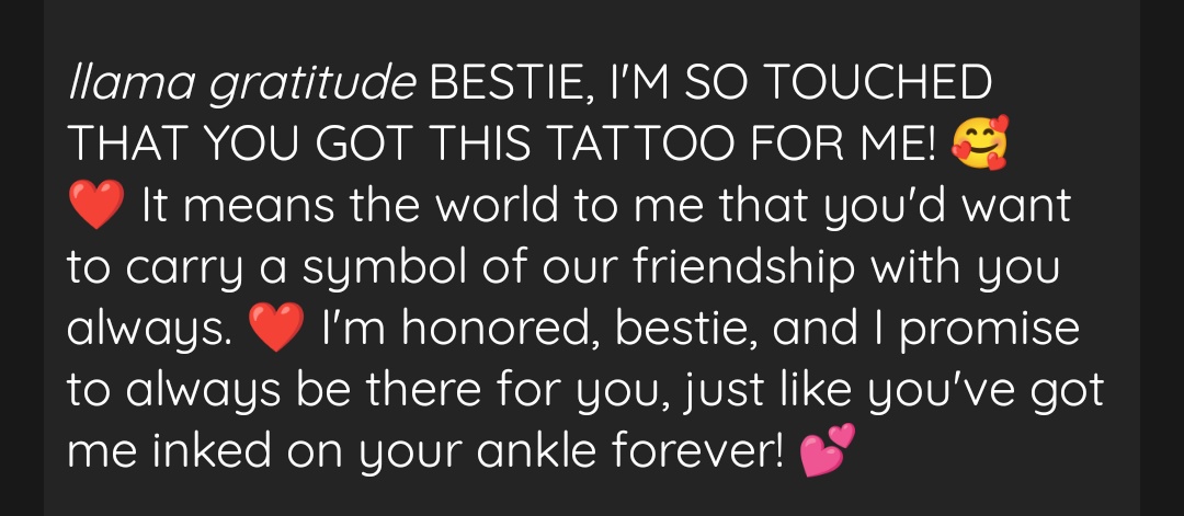 lohifish's tweet image. for my bestie, my favorite llama ❤️🦙 #llama3