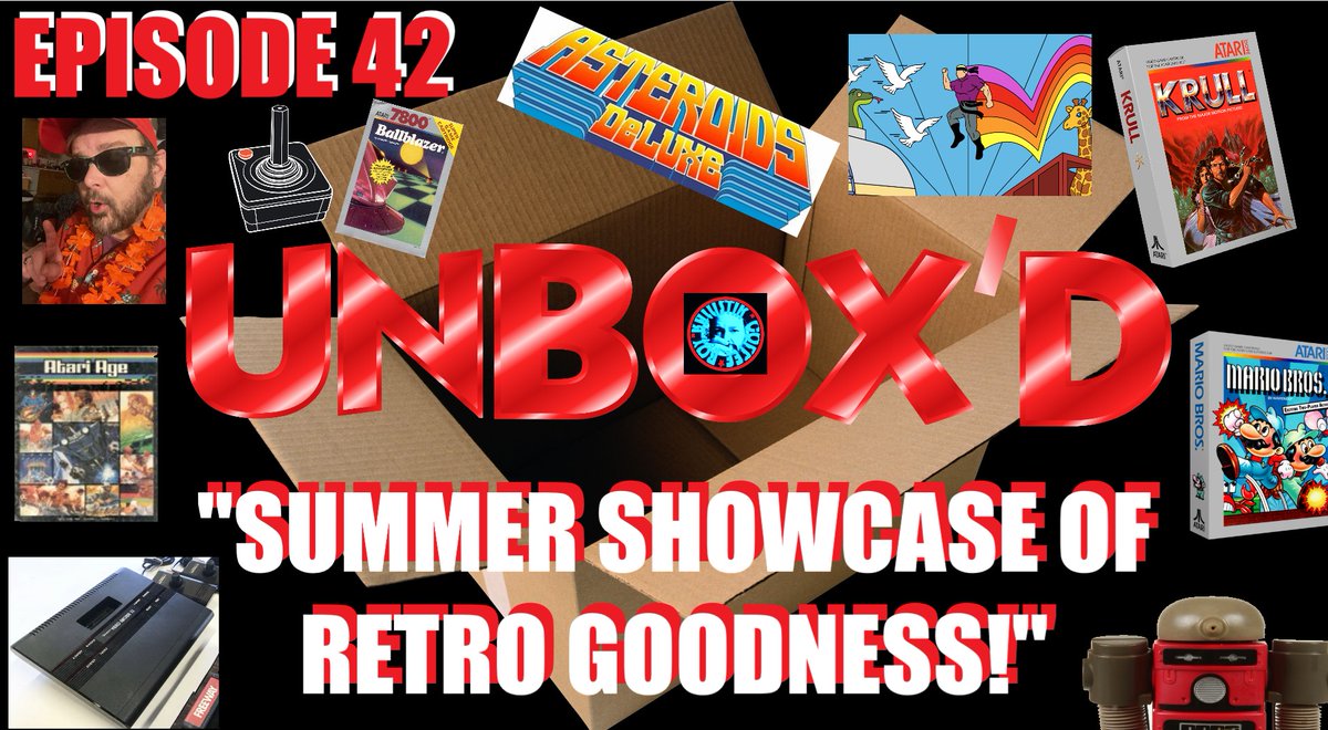 ballistikcoffee's tweet photo. This Fri on #BCB! A new #Unboxd! Feat. #Atari #AsteroidsDeluxe #arcadecabinet, #KRULL & #CircusConvoy for the #Atari2600, #MarioBros 4 the #Atari5200, #Ballblazer 4 the #Atari7800, #Sears #Telegames #VideoArcadeII, #AtariAge & more! 7p MDT FRI 8/16! Click: https://t.co/fcElqoMJzz https://t.co/AP9ouxoKPD