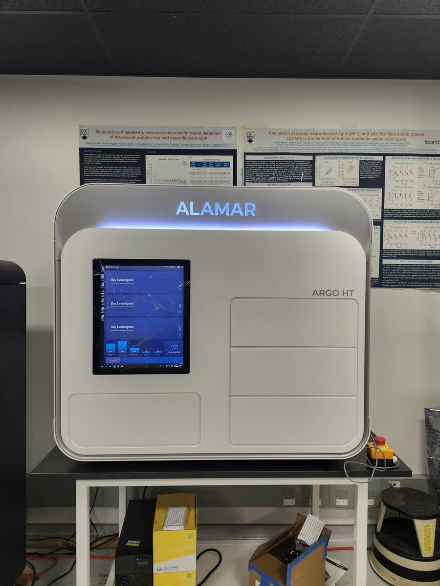 WellingtonUBC's tweet photo. Excited to be bringing the first ARGO into Canada! We're now up and running and eager to get into some innovative new biomarker work. Thanks @AlamarBio for a great training session this week! https://t.co/t0QfYFrucg