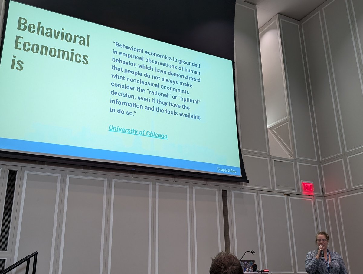 McDwayne's tweet image. Mind Games: Leveraging Behavioral Economics in Content Strategy 🧠
From Amy Shropshire 

#DrupalGovCon