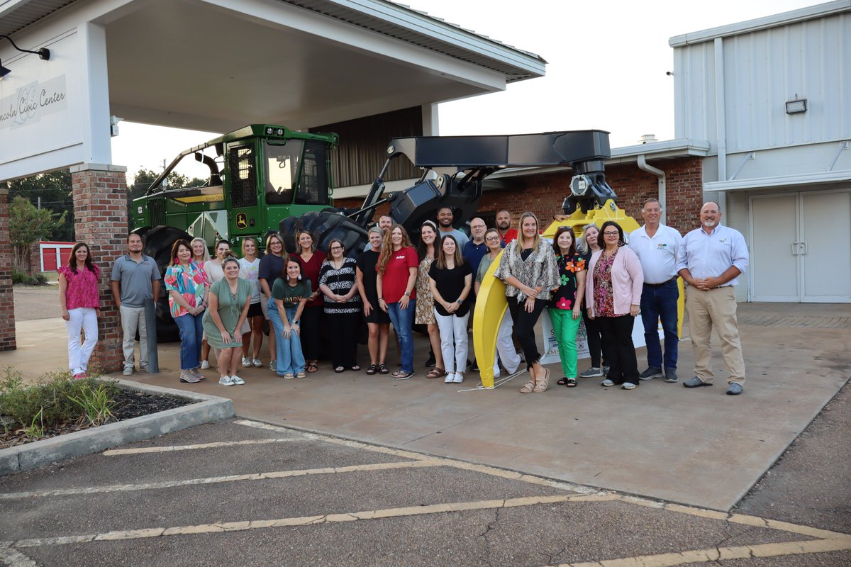 RexLumberMill's tweet photo. #rexlumberbrookhaven partnered with Mississippi Loggers Association, Inc., @ms_forestry, and Mississippi State University to provide a free CEU for teachers in our area, educating them on the sustainability and job opportunities of the lumber industry. #woodmagic #MSUext #timberindustry #teachers