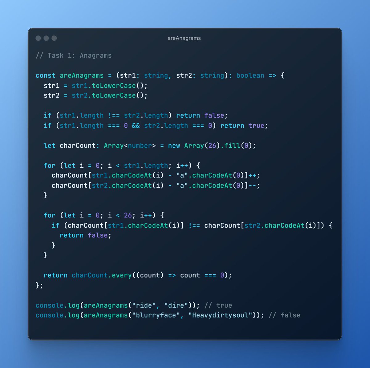 realg701's tweet image. Day 15:-
Task 1: Anagrams
Task 2: Reverse Words in a Sentence
Today's task was quite hard.
30 days coding challenge started by #Hello_Coders admins Kanwal Heer | Naimal Arain | Filza Khan
#Hello_Coders_Probelm_Solving_Challenge
#Problem_Solving
#From_Basic
#Challenge
#DSA