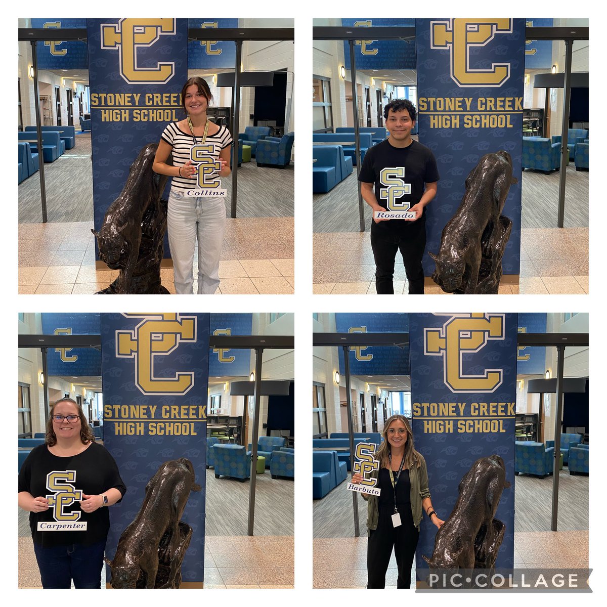 Brian Shelson (@brianshelson) on Twitter photo Please help us welcome our newest staff members to Stoney Creek High School! <a href="/WeAreSCHS/">Stoney Creek High School</a> Please help us welcome our newest staff members to Stoney Creek High School! <a href="/WeAreSCHS/">Stoney Creek High School</a>