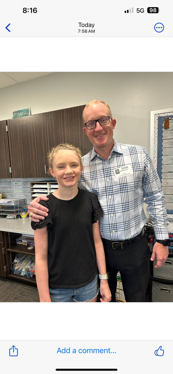 Blessed to walk my favorite people to their classrooms again this year for their first day of school. 
Avery (5th Grade) and Ty (1st Grade).  <a href="/Keenanlions/">Keenan Elementary</a>