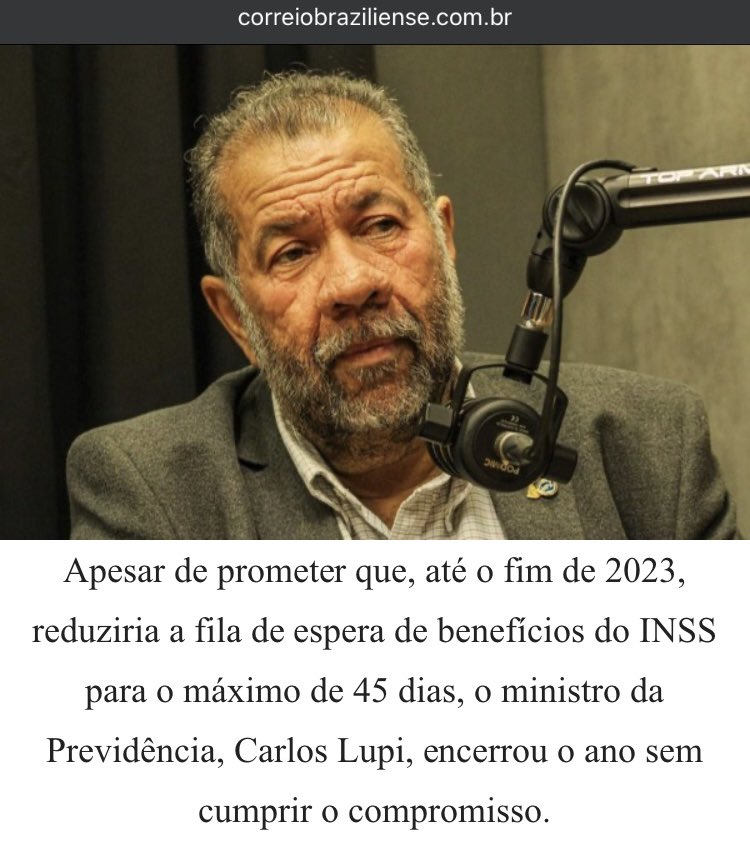 LeDutra38's tweet photo. @LulaOficial E O INSS? https://t.co/ikVWW30lJ2