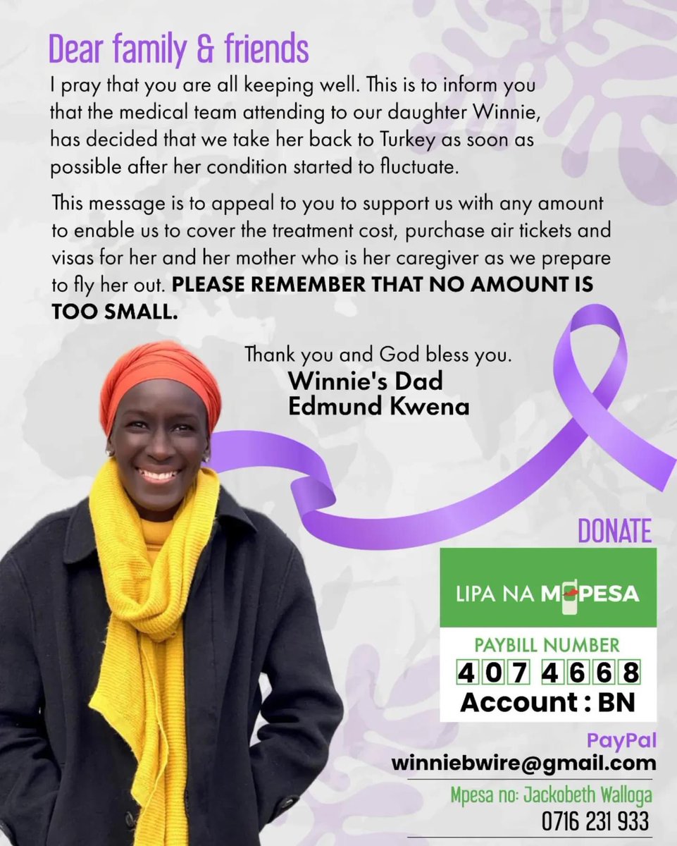 chassCindy's tweet photo. @K24Tv Paybill 👇🏿 https://t.co/DcsYM8QkyG