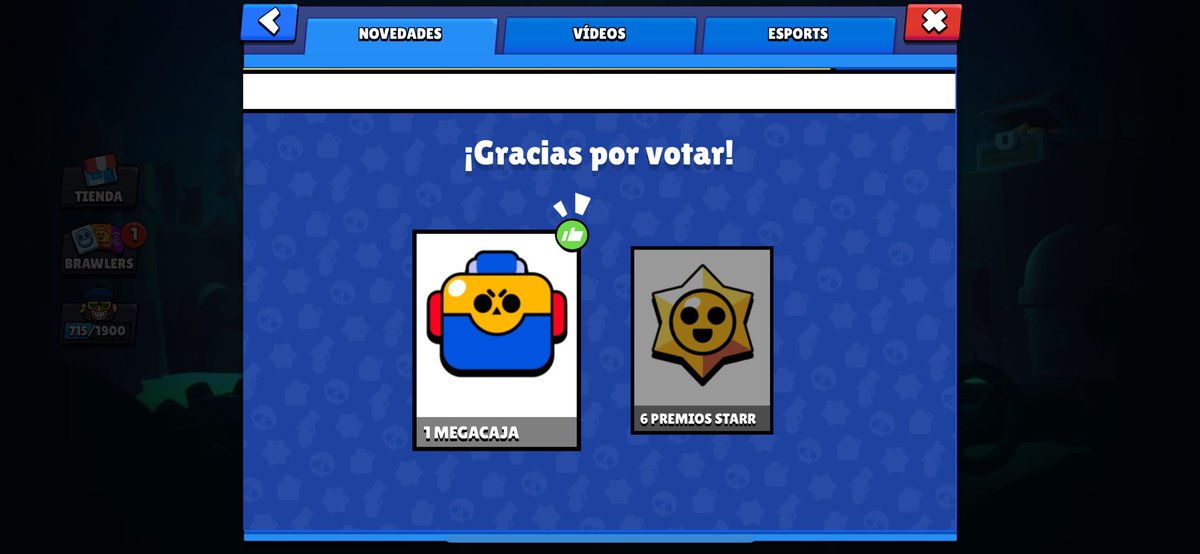 Raphael_DD's tweet photo. Voté por Megabox!!! #BoxVsDrops #Brawlstars Usuario: #CP8GQ8UJ

Nicaragua 🇳🇮 

Quiero ganar el premio de 100 megacajas o 50 stardrops legendarios 🥹, así que voten por Megabox!!! https://t.co/YQjNvZyPWm