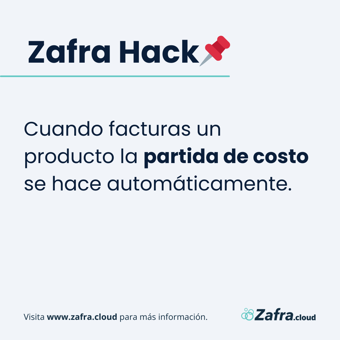 ZafraCloud's tweet photo. Facturación sin errores y con control de costos automático. ¡Zafra Cloud te facilita la vida! #software #contabilidad #erp #negocio! 🙋‍♂️ https://t.co/BNtaLCA9vm