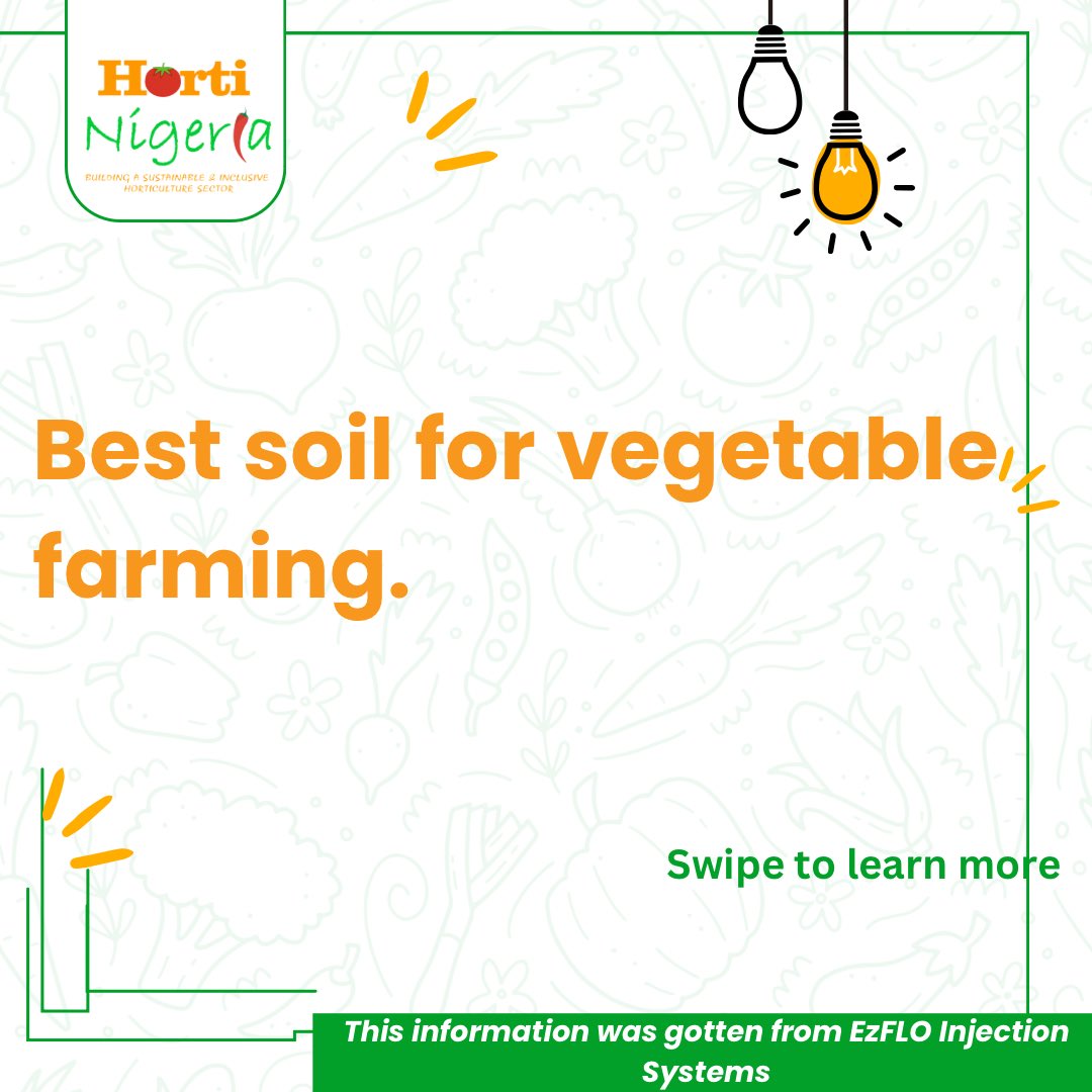 HortiNigeria's tweet photo. 🌱 Episode 2 of Vegetable Farming Tips is here!

Learn why choosing the right soil is key to a great harvest. 

What other soil types are you familiar with? Share below!

#HortiNigeria #VegetableFarmingTips #Agriculture #SoilHealth https://t.co/s9mJ3CpdLC