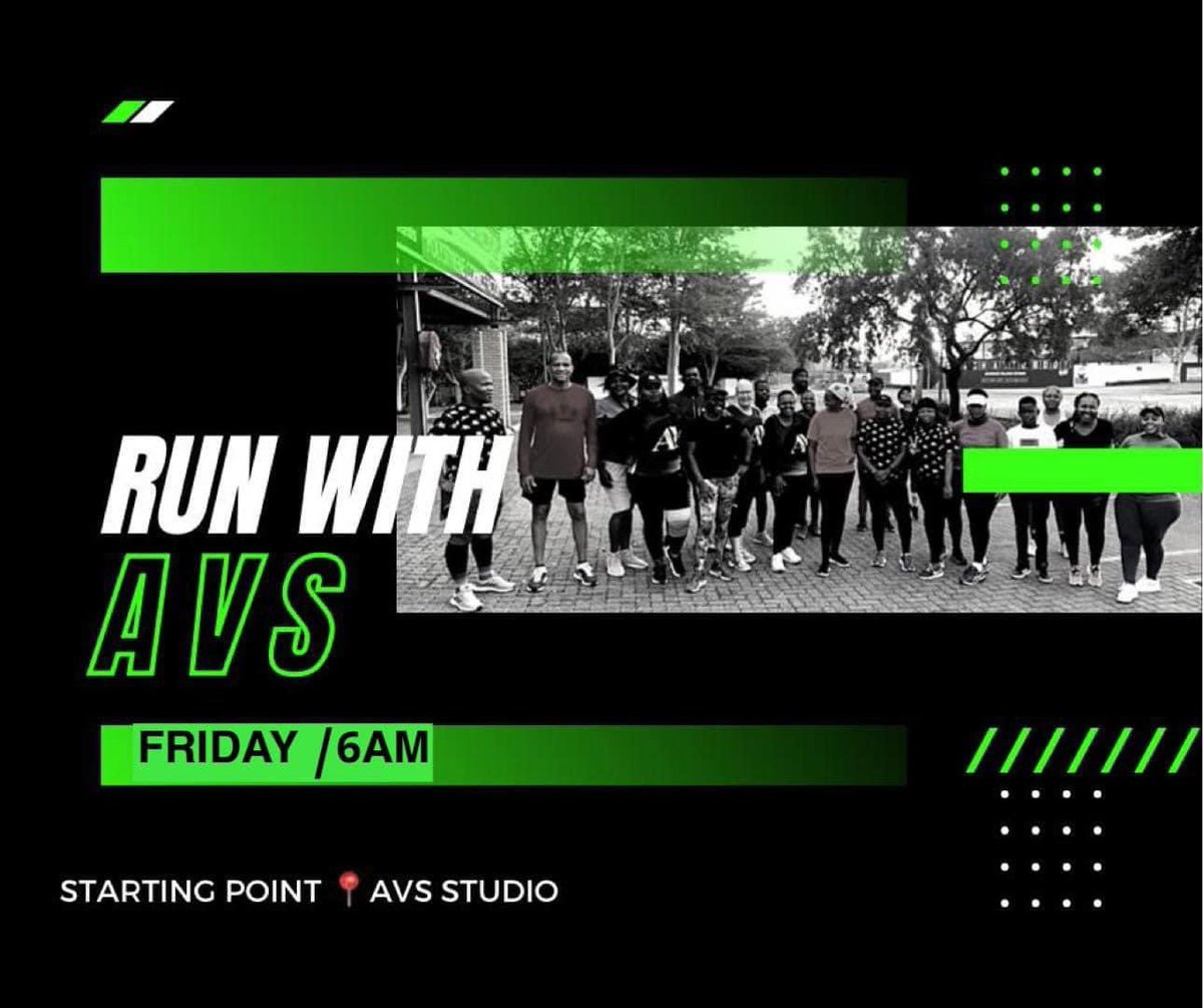 audas_vanschoor's tweet photo. A short run is better than nothing 🏃🏽
LOOKING FOR A RUNNING BUDDY
CALL ME 📲
JOIN US TOMORROW 6AM🏃🏽
, 5, Calliandra Centre,
Calliandra St,Pretoria,
MONTANA 📍
#Avsfitness #RunwithAvs #Run #FetchYourBody2024 #RunningWithTumiSole #TeamAvs #FitnessFriday #RUNPTA #2024orward https://t.co/p8fGdPBz06