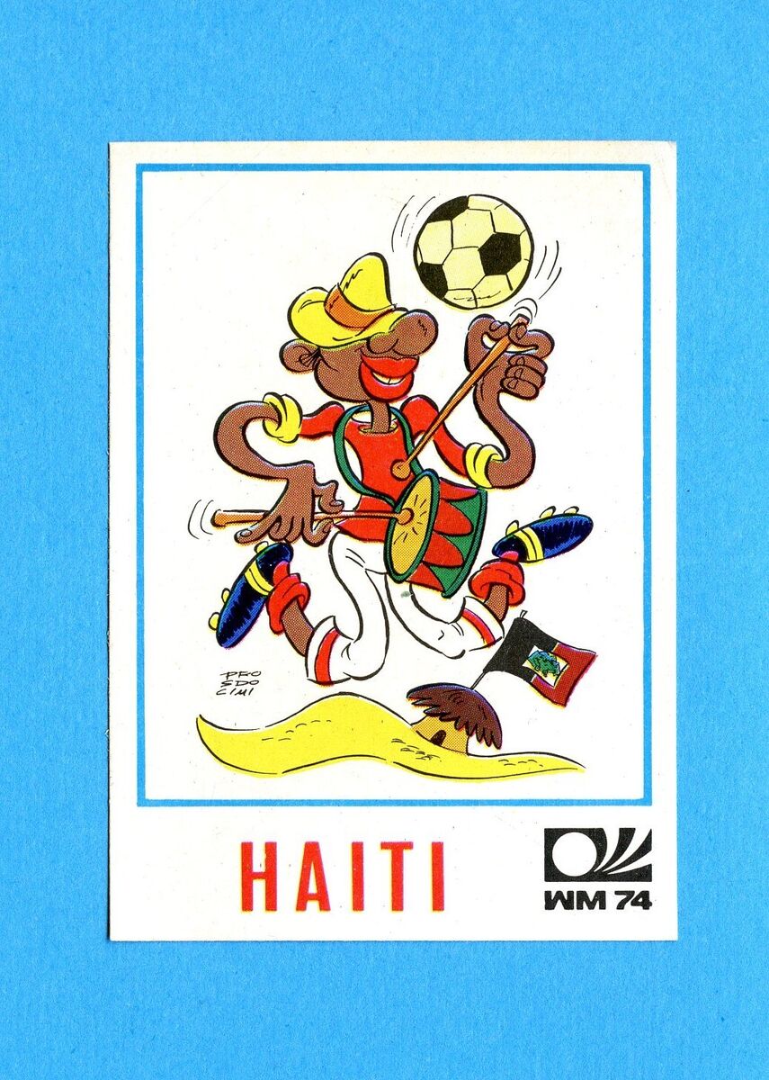 Pennant <a href="/FIFAcom/">FIFA</a> world cup 1974
<a href="/fhfhaiti/">Fédération Haïtienne de Football</a> 
<a href="/adidasfootball/">adidas Football</a> #kopa