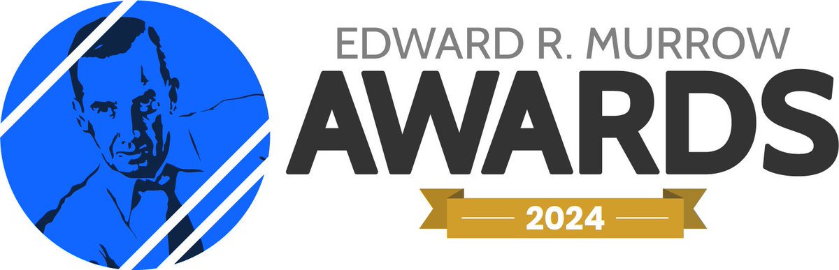 RTDNA's tweet photo. The results are in! 🏆 The 2024 National Edward R. Murrow Awards winners have been revealed, and we’re thrilled to announce the best in broadcast and digital journalism.
Congratulations to all national winners! 🎉 

Check out the full list of winners now: https://t.co/v7Eqyv2vlj https://t.co/UngWIyqX9J