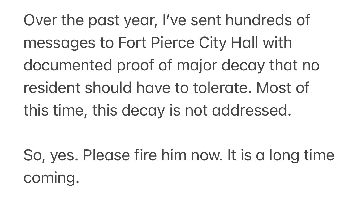 Congressman <a href="/BrianMastFL/">Brian Mast</a> has been a critic of Mimms, even before Mimms’ arrest, over the condition of the city under Mimms’ leadership. 
Mast is calling for him to resign or be fired.
<a href="/WPTV/">WPTV</a>