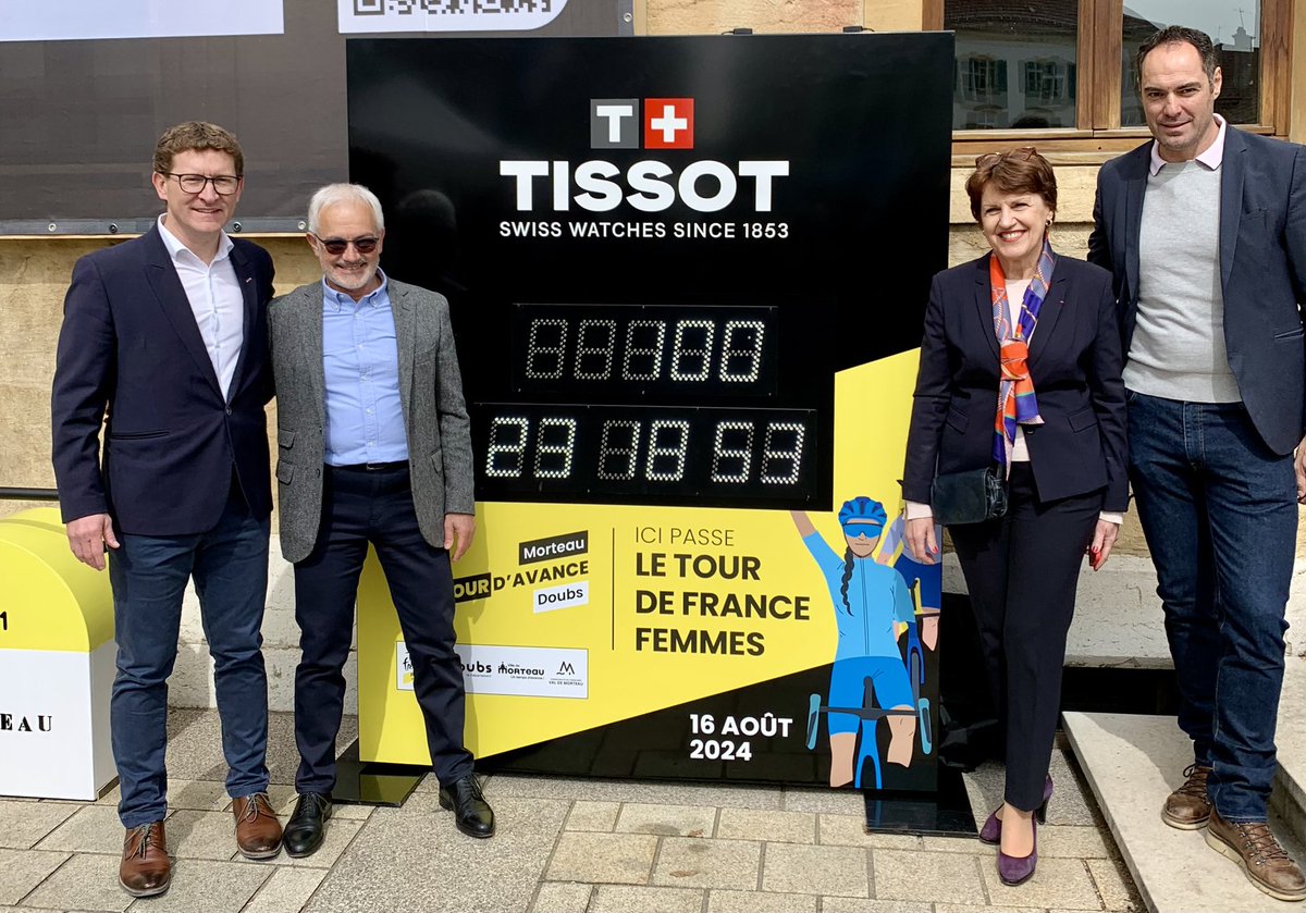 Quelle formidable mobilisation de <a href="/CedricBole/">BOLE Cedric</a> et de la <a href="/VilleMorteau/">Ville de Morteau</a> , du <a href="/Doubscd25/">Doubs</a> , du <a href="/VCMMcyclisme/">VCMorteauMontbenoit</a> et de tous les acteurs concernés, trop nombreux pour être cités, pour faire de cette arrivée du <a href="/LeTourFemmes/">Le Tour de France Femmes avec Zwift</a> à Morteau un événement sportif
et populaire exceptionnel ! 👏🏻👏🏻👏🏻