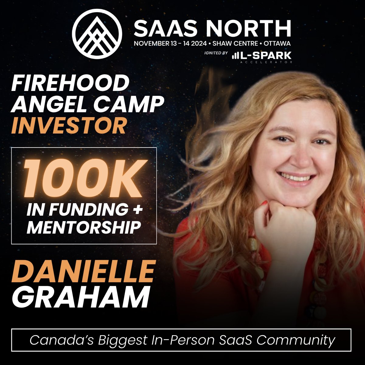 Are you a woman founder of a SaaS startup ready to make waves? SAAS NORTH's Women in SaaS Program is back, bigger &amp; better!

💡 Get the Discounted Women in SaaS Pass &amp; pitch to Angels at the FIREHOOD Angel Camp with $100K+ pre-committed!

👉 Apply now: lnkd.in/eq3KNsrg