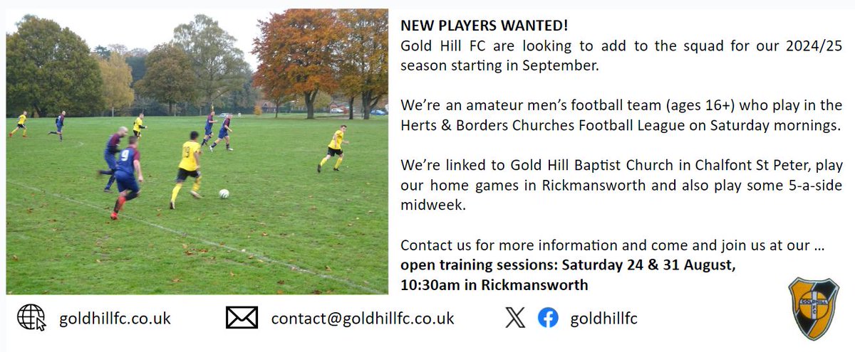 Gold Hill FC tweet media